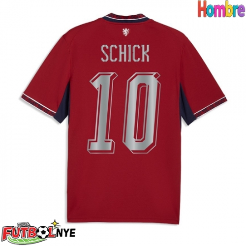 Camiseta República Checa Patrik Schick #10 Primera Equipación Mundial 2026 manga corta